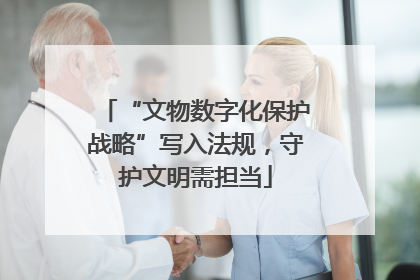“文物数字化保护战略”写入法规，守护文明需担当