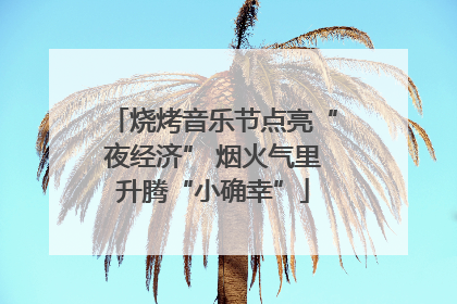 烧烤音乐节点亮“夜经济” 烟火气里升腾“小确幸”