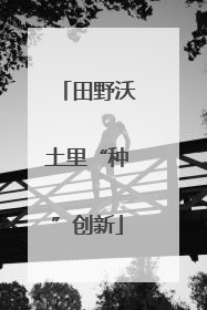 田野沃土里“种”创新