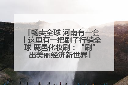 畅卖全球 河南有一套丨这里有一把刷子行销全球 鹿邑化妆刷：“刷”出美丽经济新世界