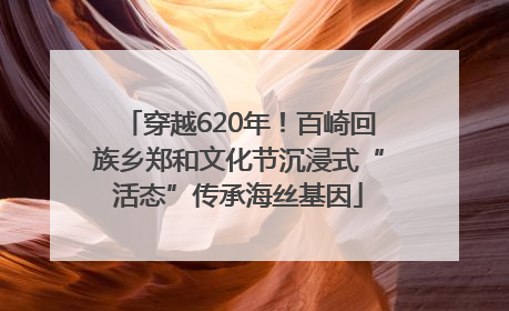 穿越620年！百崎回族乡郑和文化节沉浸式“活态”传承海丝基因