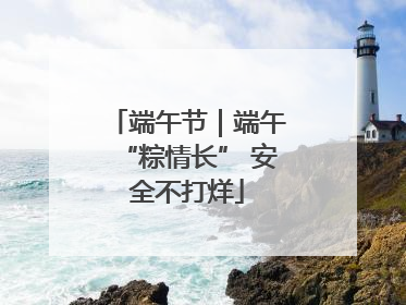 端午节｜端午“粽情长” 安全不打烊
