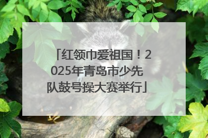 红领巾爱祖国！2025年青岛市少先队鼓号操大赛举行