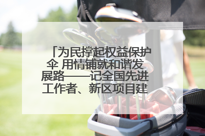 为民撑起权益保护伞 用情铺就和谐发展路——记全国先进工作者、新区项目建设中心干部卢小勇