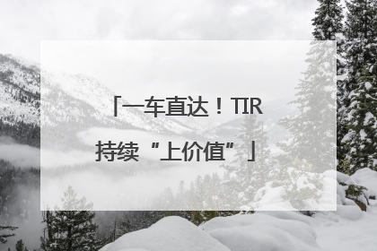 一车直达！TIR持续“上价值”
