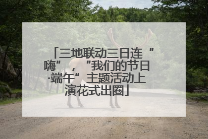三地联动三日连“嗨”，“我们的节日·端午”主题活动上演花式出圈
