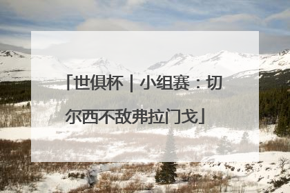 世俱杯｜小组赛：切尔西不敌弗拉门戈