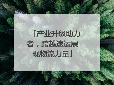 产业升级助力者，跨越速运展现物流力量