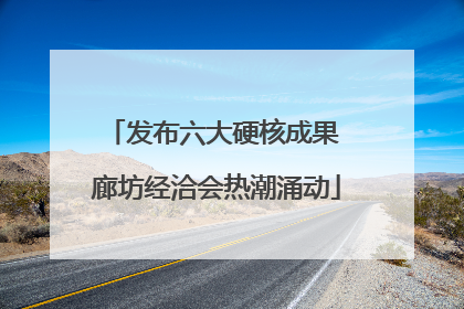 发布六大硬核成果 廊坊经洽会热潮涌动