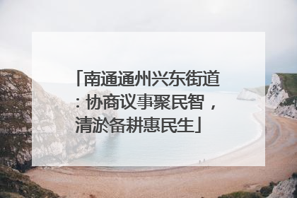 南通通州兴东街道：协商议事聚民智，清淤备耕惠民生