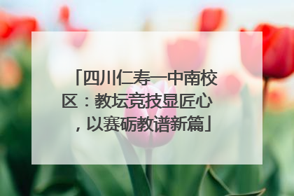 四川仁寿一中南校区：教坛竞技显匠心，以赛砺教谱新篇