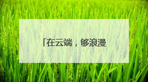 在云端，够浪漫！神仙居520集体婚礼浪漫再续