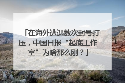 在海外遭遇数次封号打压，中国日报“起底工作室”为啥那么刚？