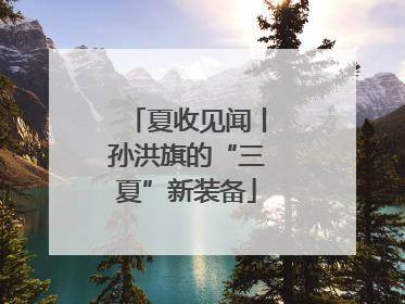 夏收见闻丨孙洪旗的“三夏”新装备