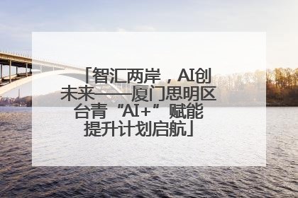 智汇两岸，AI创未来——厦门思明区台青“AI+”赋能提升计划启航