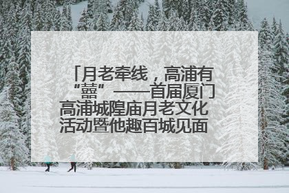 月老牵线，高浦有“囍”——首届厦门高浦城隍庙月老文化活动暨他趣百城见面会隆重举办