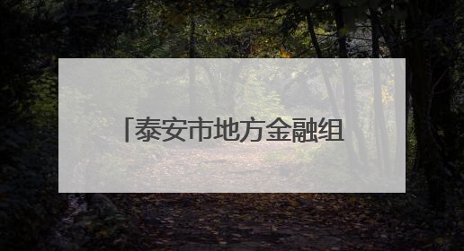 泰安市地方金融组织开展“筑牢战斗堡垒 护航经济发展”主题教育活动