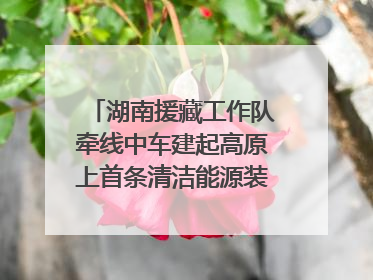 湖南援藏工作队牵线中车建起高原上首条清洁能源装配产线，本地大学生成车间检验员