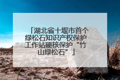 湖北省十堰市首个绿松石知识产权保护工作站硬核保护“竹山绿松石”
