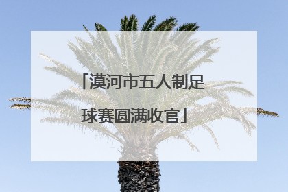 漠河市五人制足球赛圆满收官