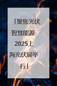 聚焦光伏智慧能源 2025上海光伏展举行