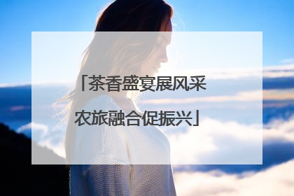 茶香盛宴展风采 农旅融合促振兴