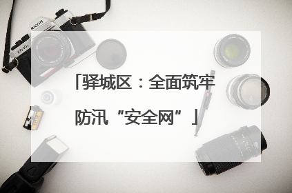 驿城区：全面筑牢防汛“安全网”