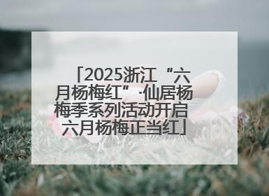 2025浙江“六月杨梅红”·仙居杨梅季系列活动开启 六月杨梅正当红